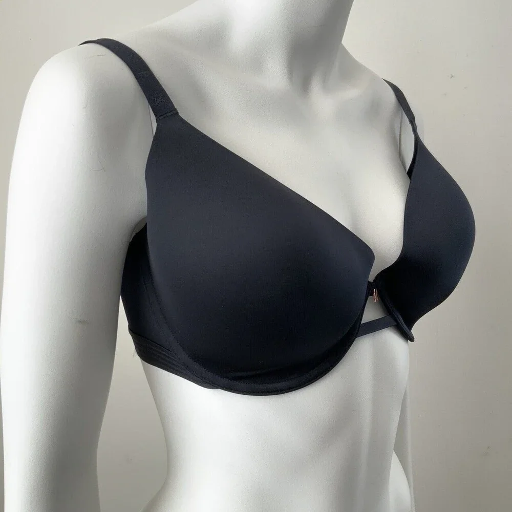 Rihanna Savage X Fenty T-shirt Underwire Bra Black 36DDD